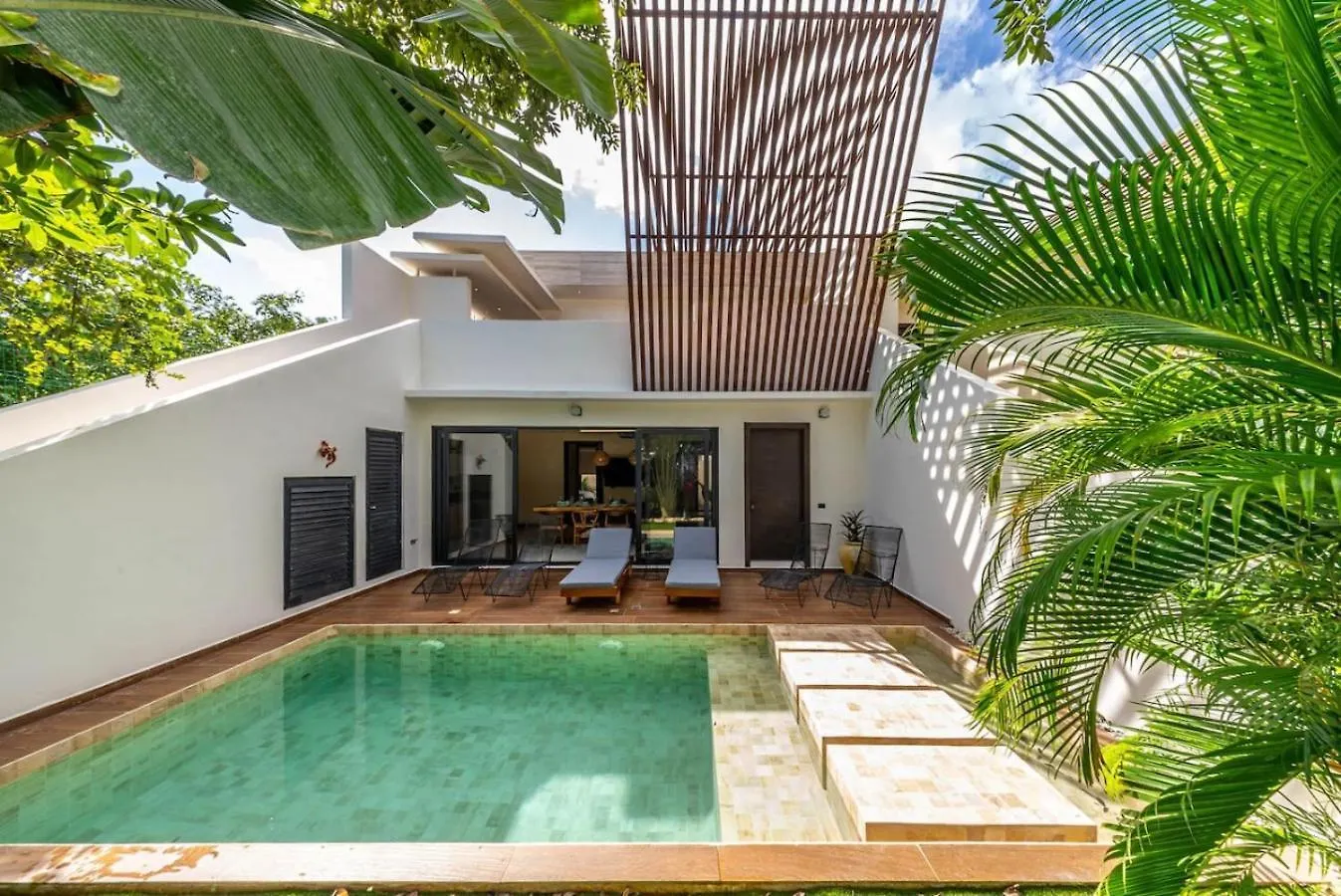 Villa Asana With Stunning Luxury Pool And Private Rooftop Tulum Mexico